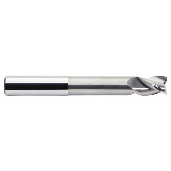 Picture of M.A. Ford 13810011NR.030 Dia 1 SH 1.00 LOC 1.2500 OAL7.00 End Mill Standard Flute Standard Helix Carbide Uncoated Single End Corner Radius0.0300 0.76mm TuffCut® X-AL